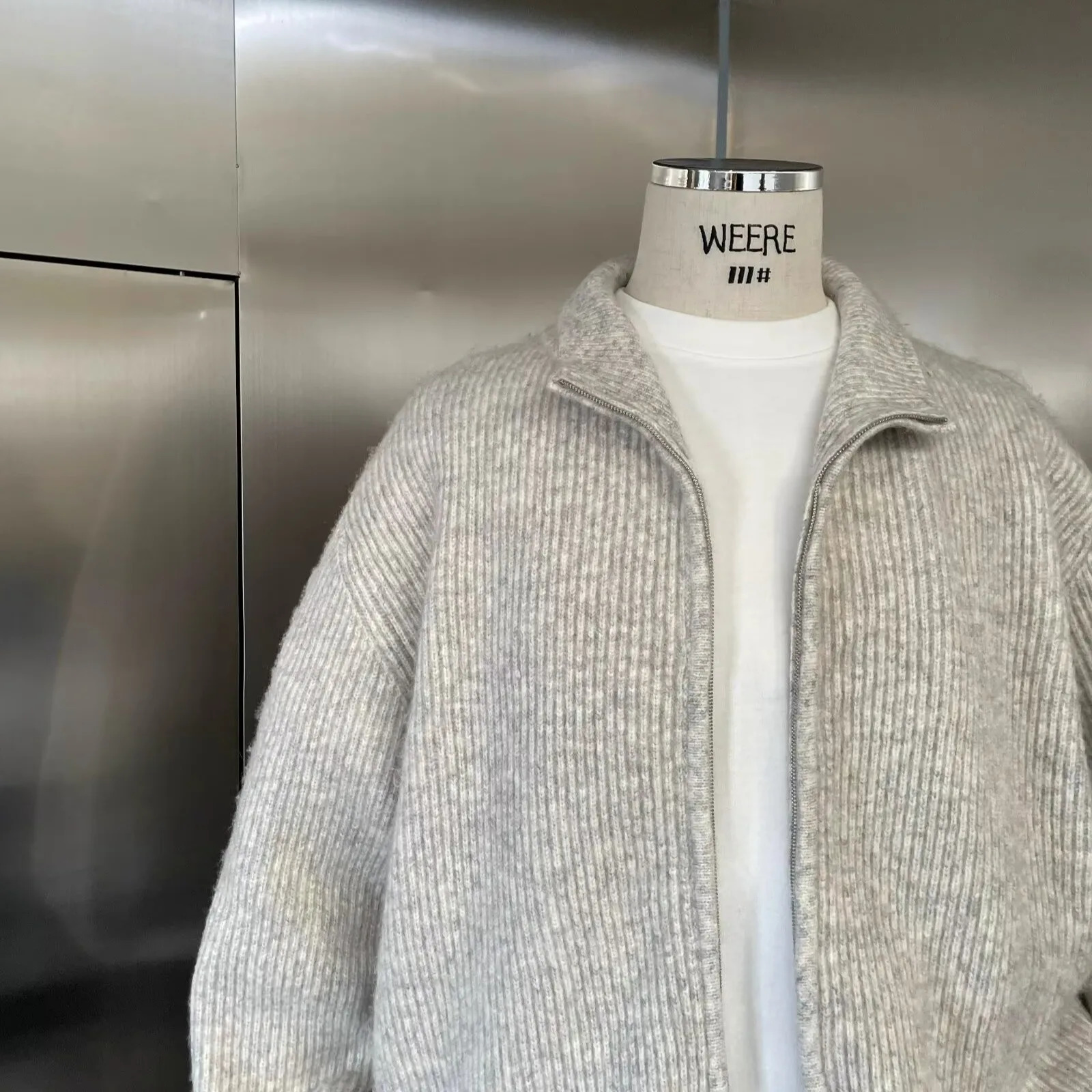 Autumn Cardigan Mens Knit Cardigans Knitwear Korean Clothes Clothing Sweater for Men Winter Man w250819