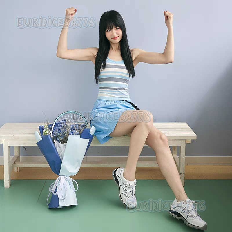 New Color-block Back-fixed Cup Sports Tank Top for Women Wearable Outside Striped Fitness Yoga Wear H250819