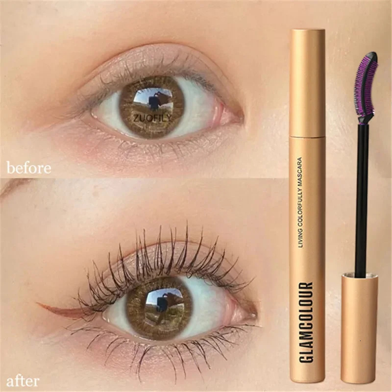 Magic Color Mascara Curl Eyelash Extension Thick Curling No Smudging Waterproof Lengthening Long Lasting Eyelash Makeup Tool 250818