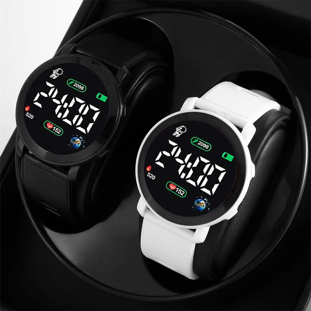 Couple Watches LED Digital Watch for Men Women Sports Army Military Silicone Watch Electronic Clock Hodinky Reloj Hombre 250819