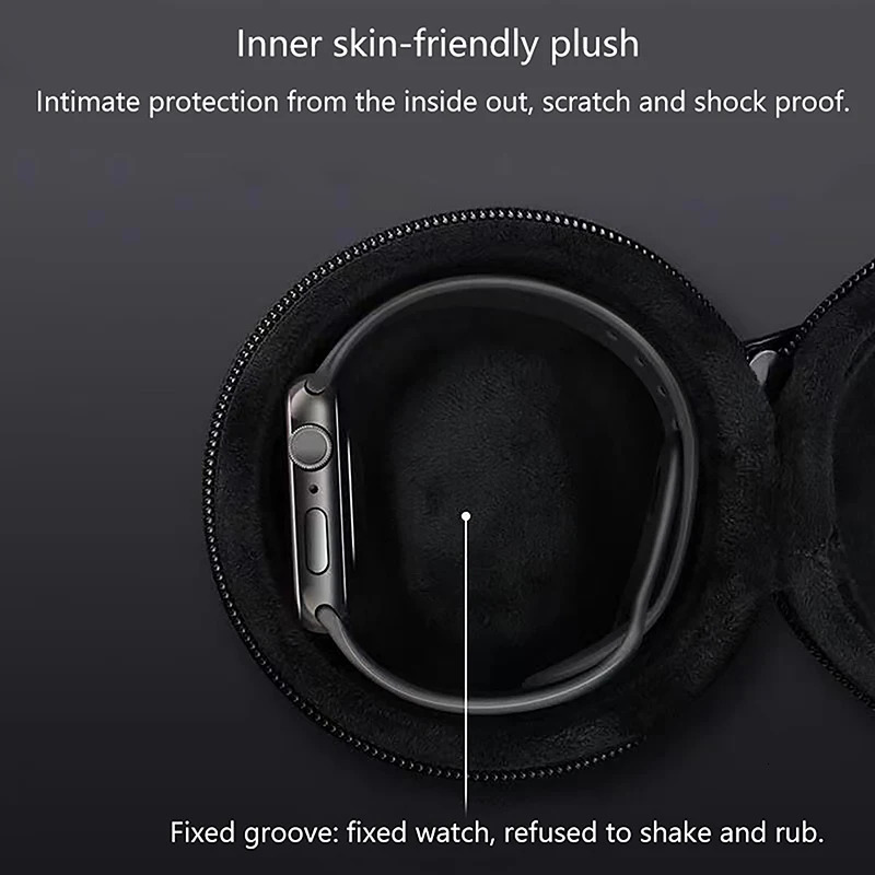 1Pc Travel Case Portable Storage Box For Single Watch Shock And Impact-resistant For Wristwatches Smart Watches 250819