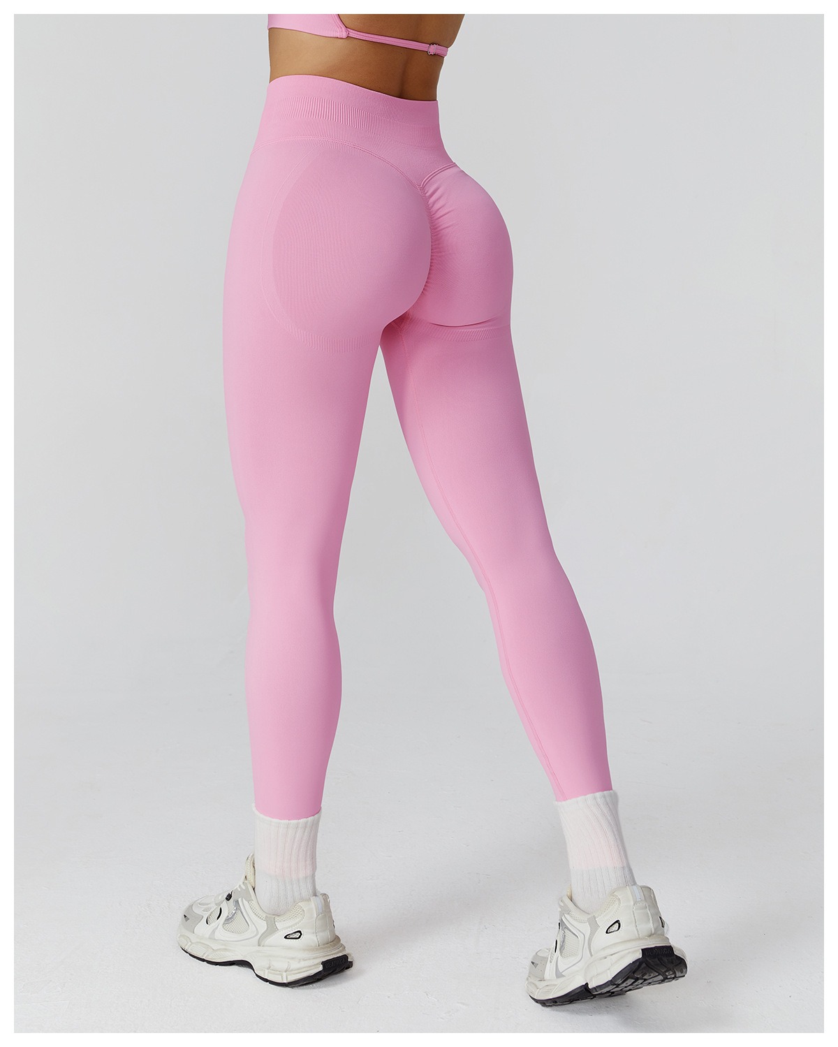 Women's Seamless High-Waisted Yoga Leggings with Built-In Lift - Premium Compression Active Wear for Gym & Outdoors