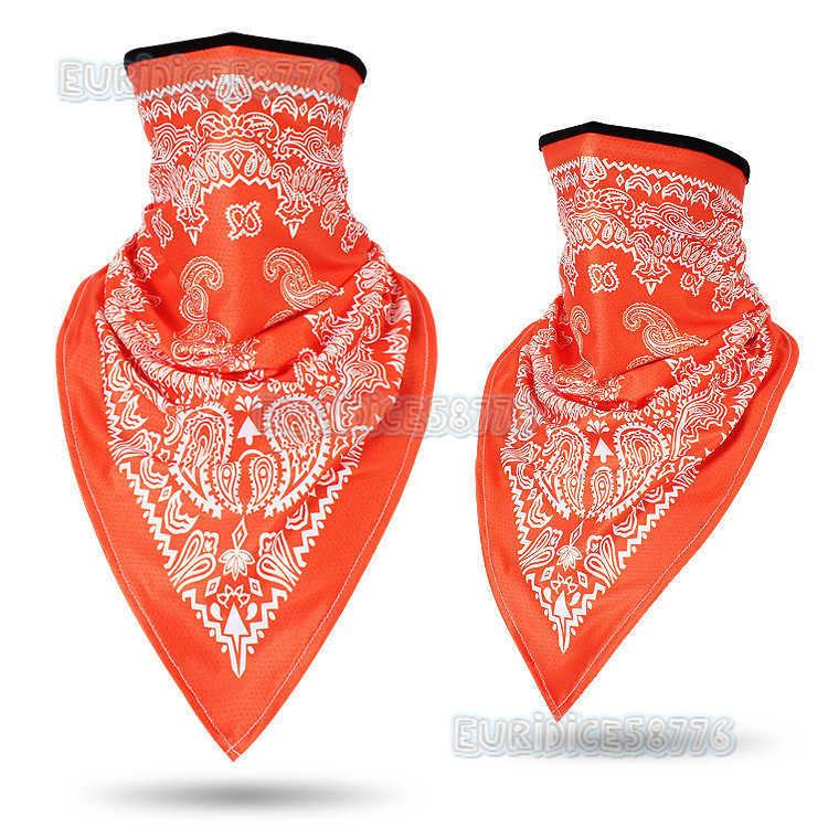 Trendy Headscarf Street Dance Fashion Paisley Mask Hip Hop Neck Gaiter Outdoor High Elasticity Pinhole Breathable Cycling H250819