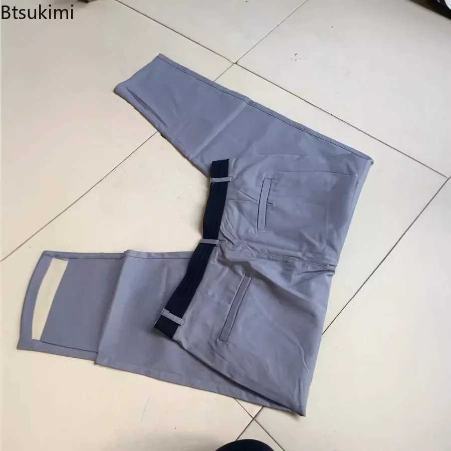 Spring Autumn New Mens Casual Pants Breathable Comfort Business All Match Elasticity Slim Long Pants Handsome Pencil Pants Male W250819