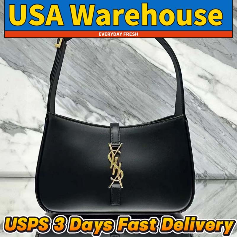 Designer Bag Hobo Underarm Bag Luxury Bag Classic Women's Shoulder Bag Wide Leather Shoulder Strap Letter Buckle Design Matte Leather Handbag Mini Tote Purse