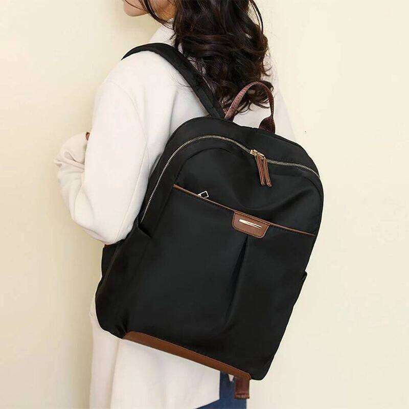 Fashion Rucksack Women High Quality Waterproof Nylon Backpack Purse Large Capacity School Big Bagpack For Girls Shoulder Bag