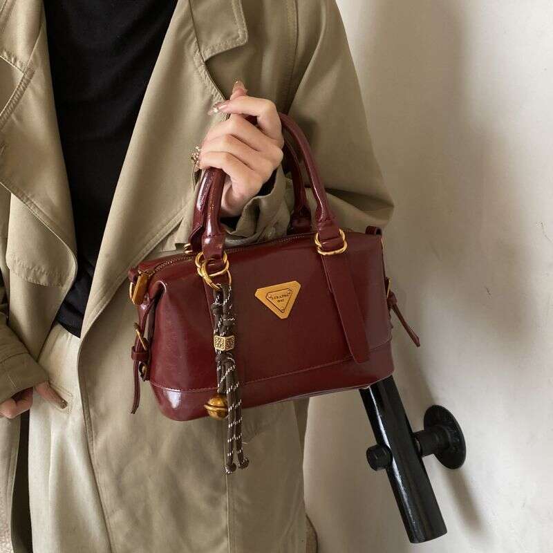 Handheld Bowling For Women 2025 New Style High End Trendy Fashion Versatile Shoulder Crossbody Bag