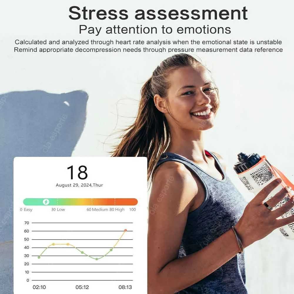 2025 Smart Ring for Men and Women 6.0mm Ultimate Thinness Waterproof Health Detection Heart Rate Sleep Monitor Sports Tracker Smart Ring W250819