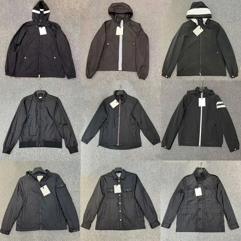 designer mens NFC jackets bomber windshield hooded jacket outerwear street Spring And Autumn coats