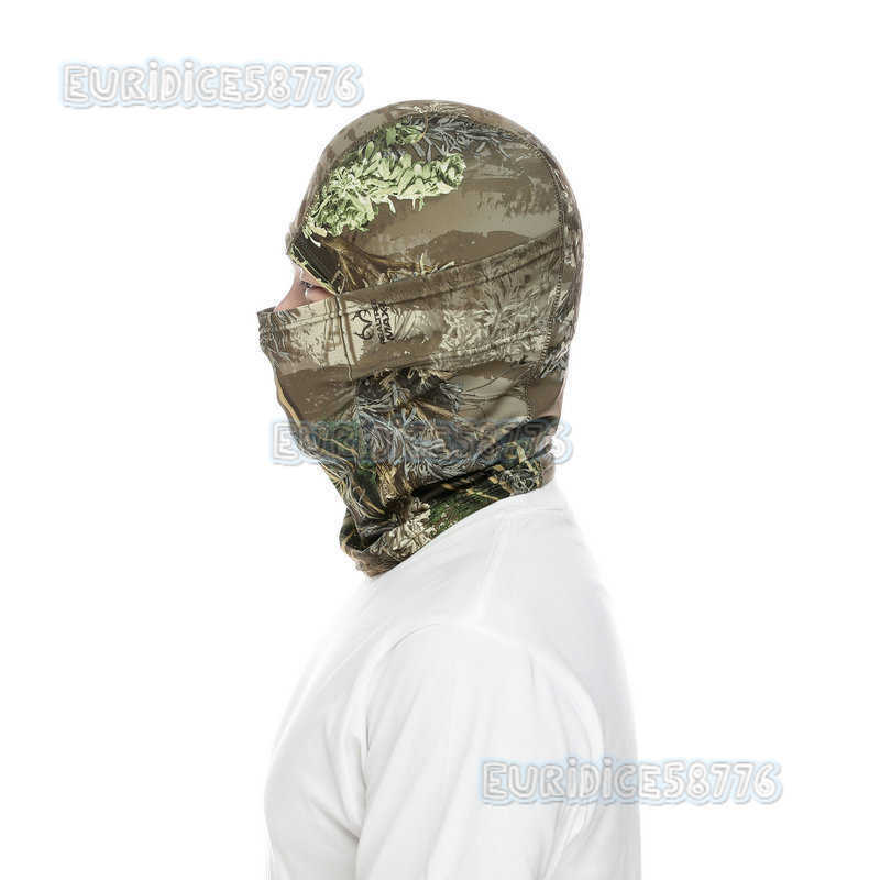 Camouflage Tactical Head Cover Outdoor Riding Four-sided Bullet Cover Breathable Single-hole Mesh Outdoor Head Cover H250819