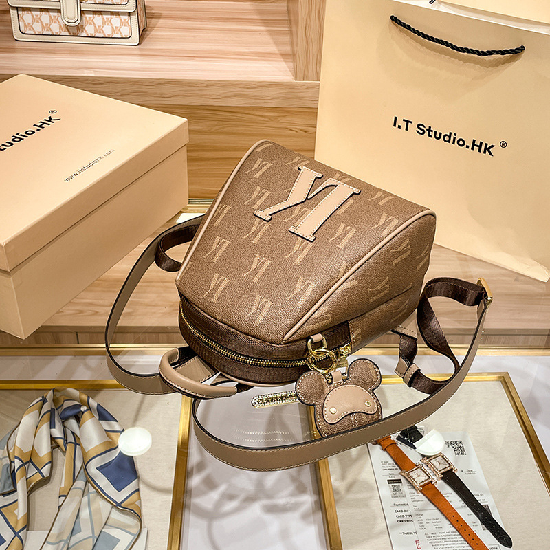 LORDLY KNACK designer bag light luxury genuine leather Backpack bag versatile high-quality fashion 56-75L large capacity backpack for woman