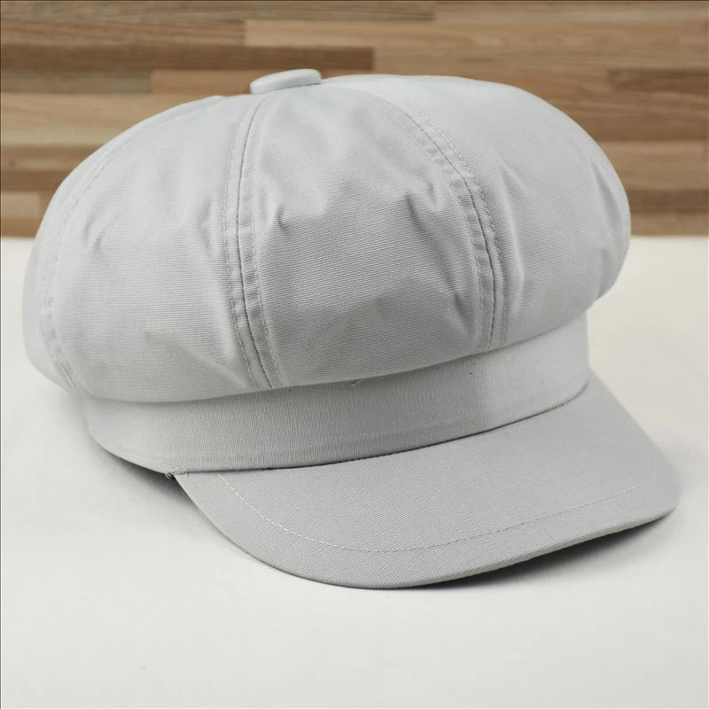 Canvas sboy Cap Lady Summer Sun Caps Women Fashion Painter Hat Winter Wool Felt Beret Men Women Small Big Size Octagonal Hats 250814