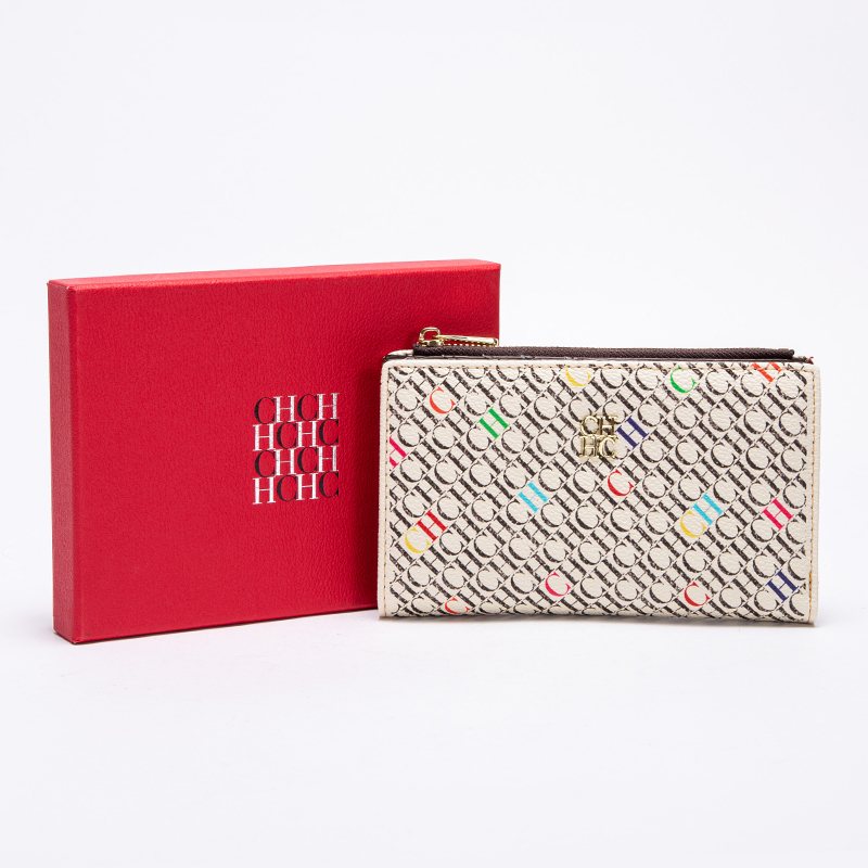 Women's Wallet Fashion Letter Cartoon Pattern Classic Retro Long Storage Wallet PVC Material Women's Wallet