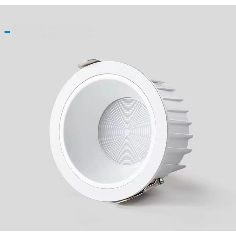 Corridor narrow border glare downlight, led embedded hole light, ceiling light, no main light, new product special offer, anti-glare led 19