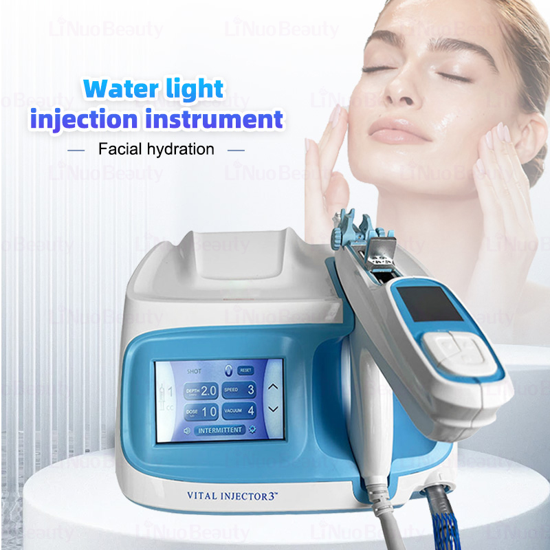 Meso Injector Vacuum RF Mesogun 5/9 Dose Nano-Microcrystals U225 Injector 3 Skin Rejuvenation Machine Hyaluronic Acid Tightening