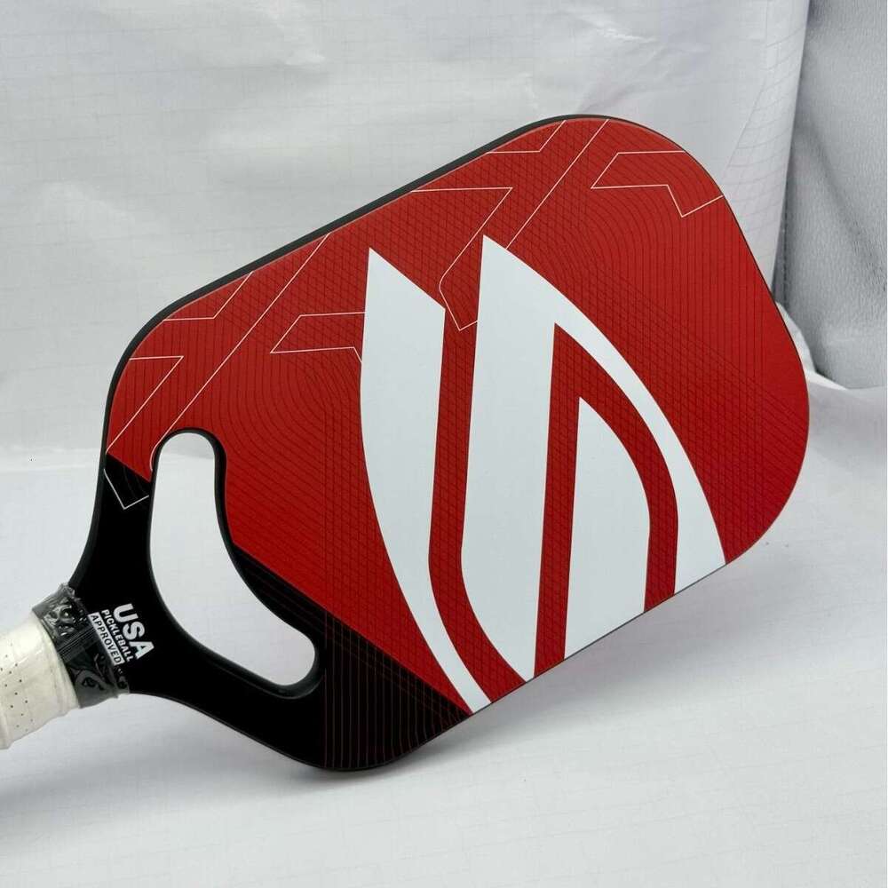 Professional USAPA Certified T700 Carbon Fiber Heat Pressed Smile Hole Rimless Pickleball Paddle
