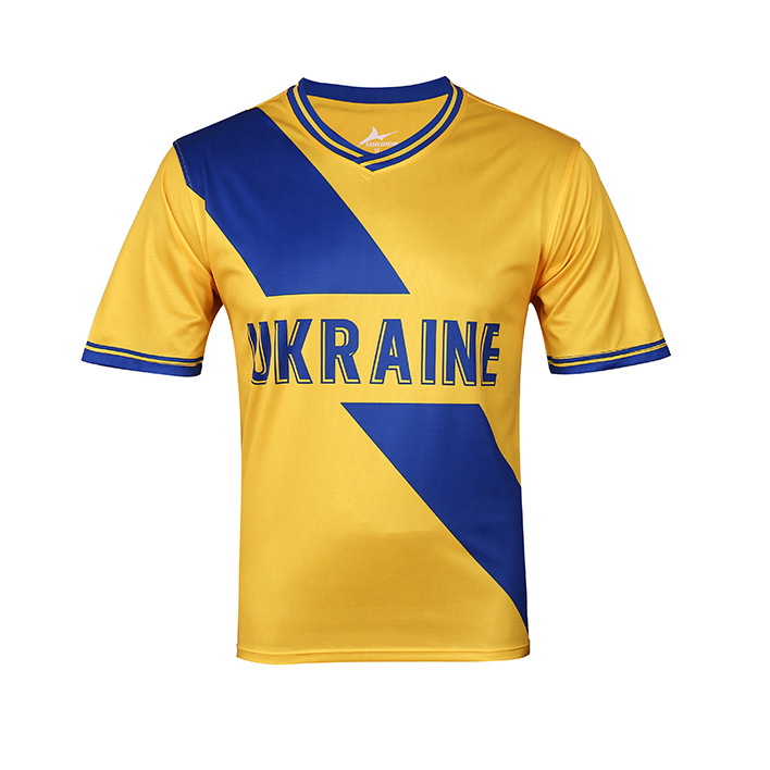 Italy Turkey Ukraine Uruguay fans jerseys breathability