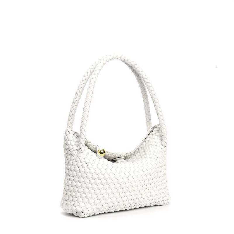 Leather Bag Women Handbag Braided Bag Woven Fashion Handbag For Women Niche Design Shoulder Underarm High End Lunch Box Bag