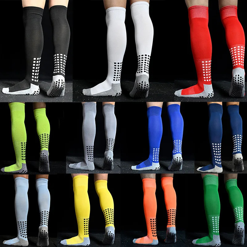 Long Football Socks Silicone Suction Cup Grip Anti Slip Soccer Sports Men Women Baseball Rugby 250815
