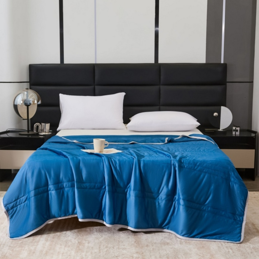 (General) Yalong Store 2025 New Temu Xiyin Everlasting Stock Mint Ice Cream Cooling Silk Air Conditioning Quilt