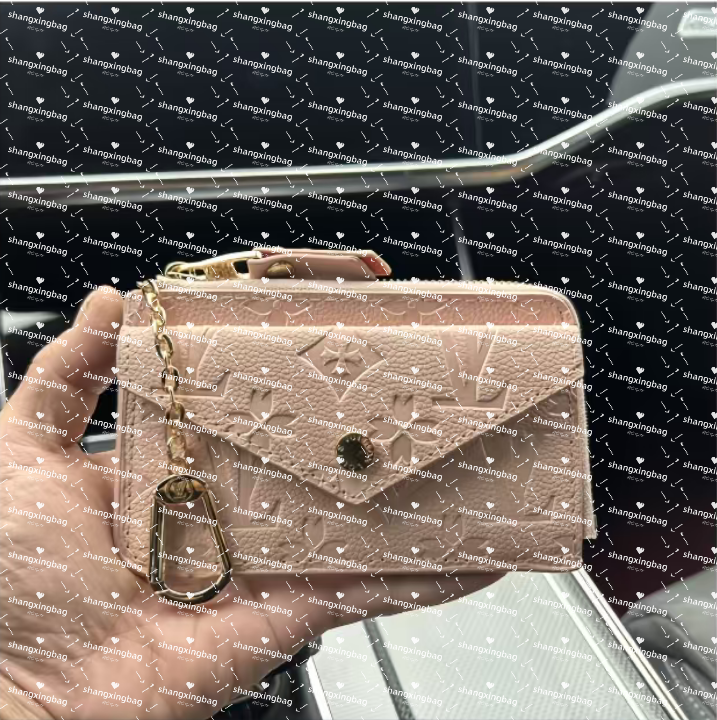 10A CARD HOLDER RECTO VERSO Designer Fashion Womens Mini Zippy Organizer Wallet Coin Purse Bag Belt Charm Key Pouch Pochette M69431 free shipping