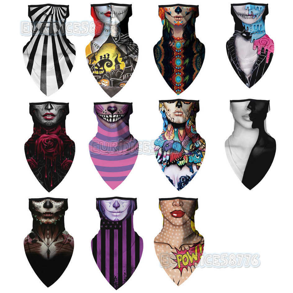 Straight Cross Mirror Merchant Adult Ear-hanging Headscarf Mask Beauty H250819