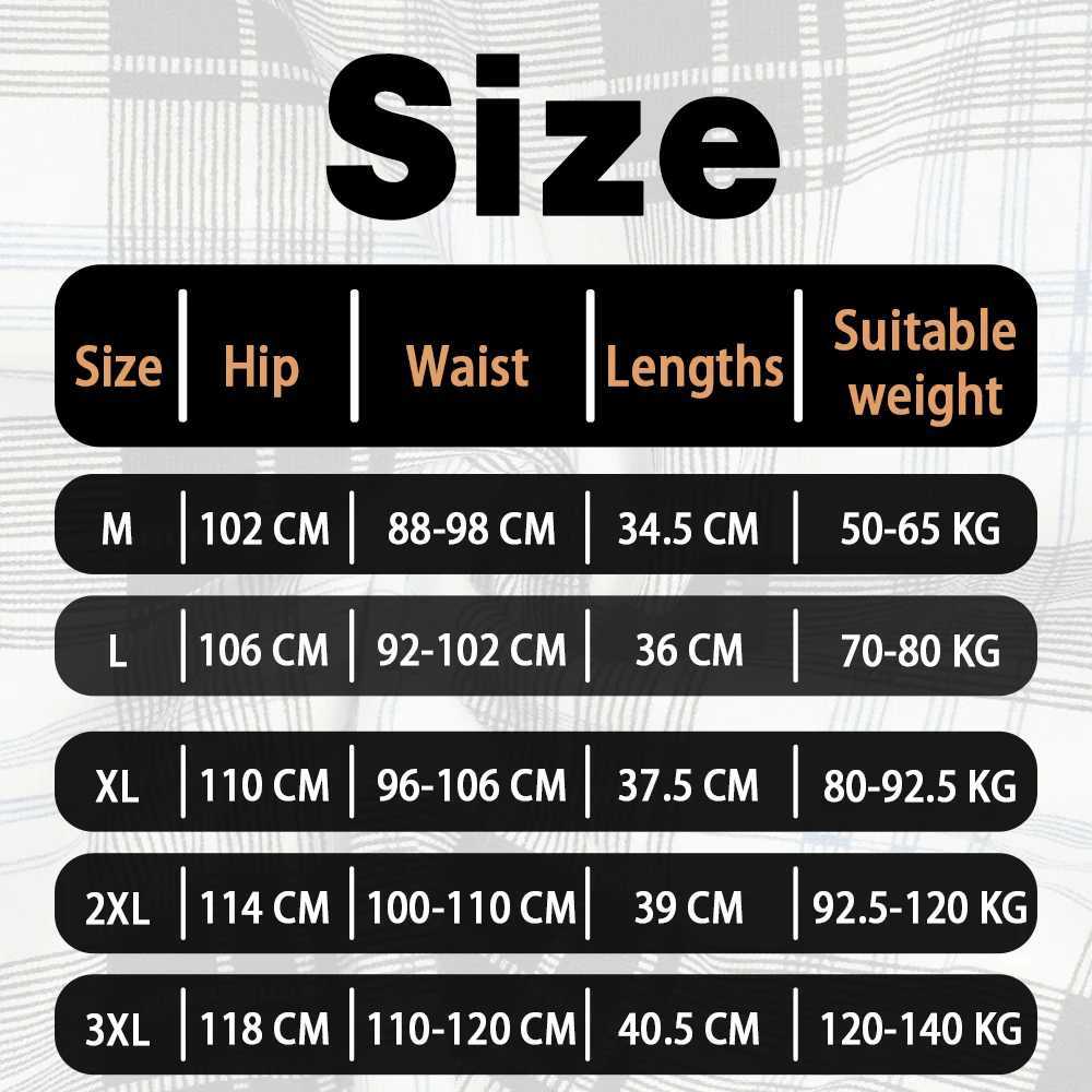 Mens High Waist Big Underpants Pure Cotton Boxer Shorts Underwear Casual Plaid Plus Size Aro Pants Pajama Bottoms at Home M-3XL W250819