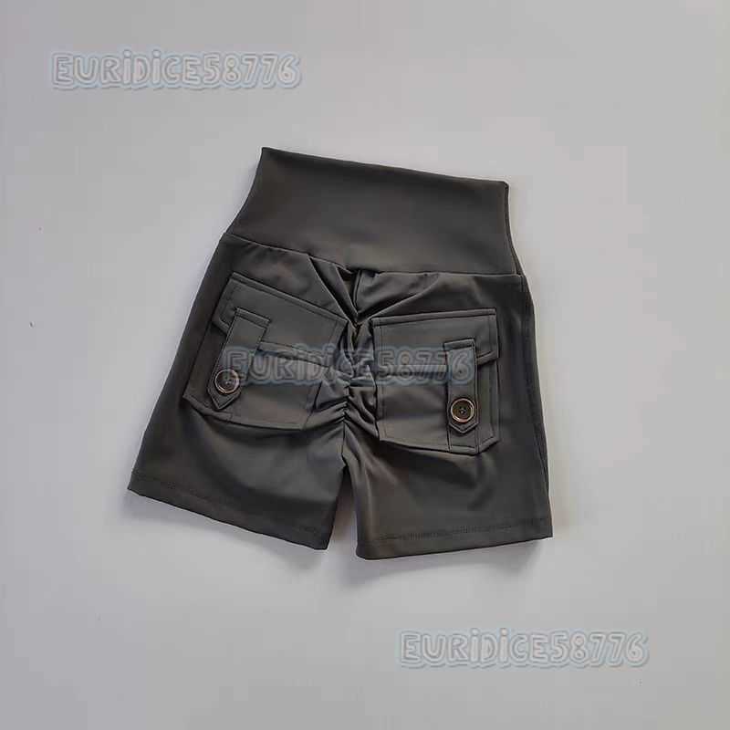 Peach Hip Sports Pants with Pockets Womens Hip Lifting Tight Yoga Shorts Breathable Fast Dry Running Fitness Hot Pants H250819