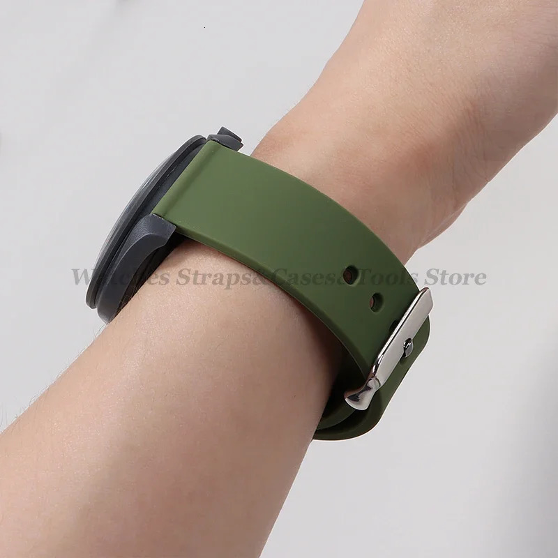 Soft Silicone Watch Band 10/12/14/15/16/18/20mm 21mm 22mm 24mm Quick Release Strap for for Universal Bracelets Belts 250818