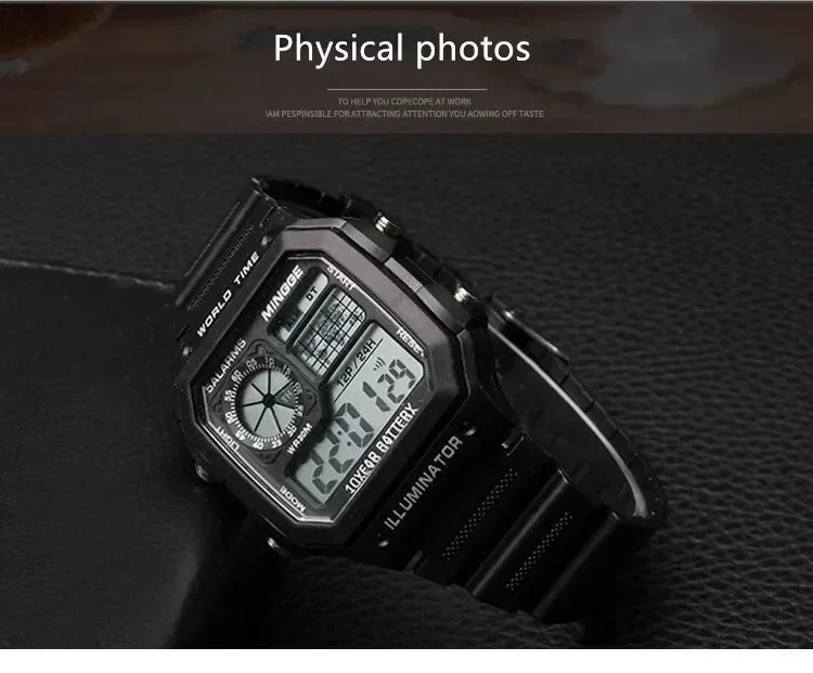 Military Digital Watches Men Sports Luminous Chronograph Waterproof Ultra-thin Male Electronic Wrist Watches Relogio Masculino 250819