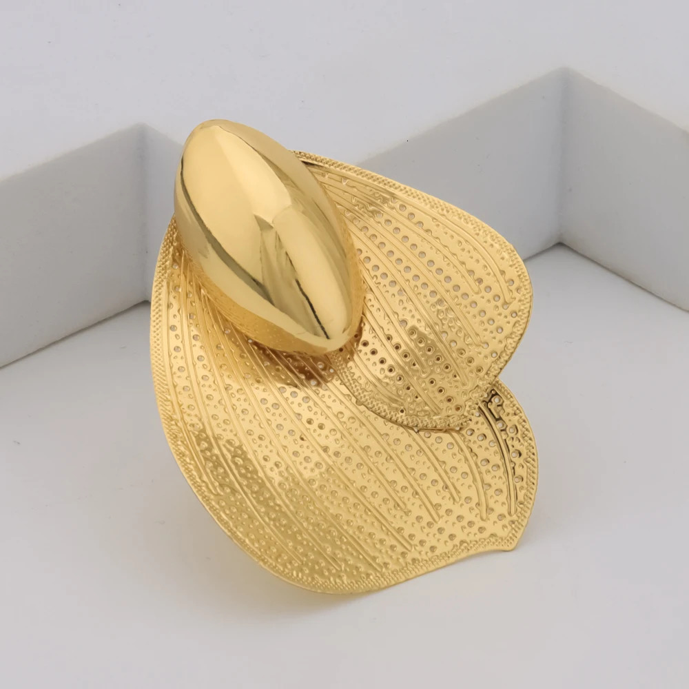 African Necklace Earrings Ring Set Geometric Irregular Women Nightclub Party Jewelry Anniversary Gift For Wedding 250818