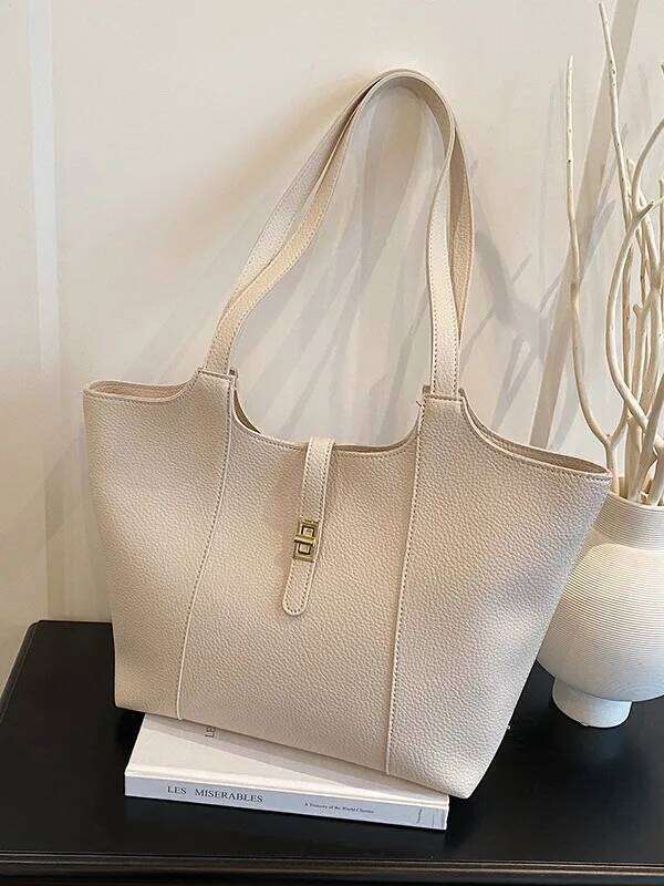 Niche Design Retro Women S New Trendy Versatile Tote Large Capacity Shoulder Commuter Bag Women