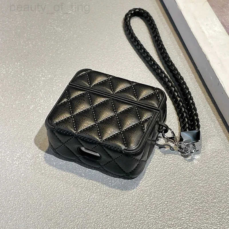 Fashionable High-End Leather PU Earphone Cover for wireless headset 4 for wireless headset Pro 2nd Cases for wireless headset 3 2 1 Anti-Lost Headphon