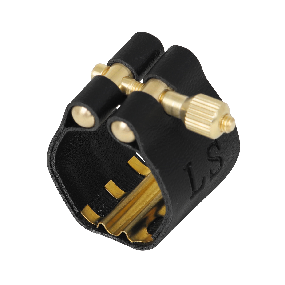 Tenor Sax Soprano Saxophone Clarinet Reeds Metallic Leather Clamps Cap Clip Parts Fastener Ligature Mouthpiece Clamp - view 8