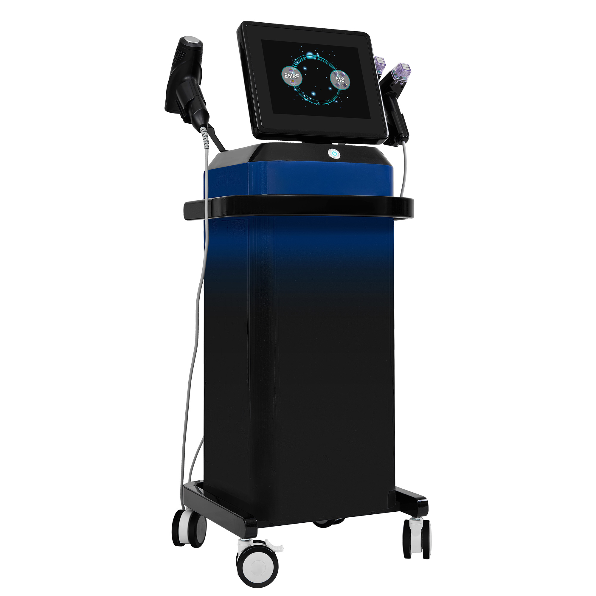 Professional RF Microneedling Machine Facial Skin Care Beauty With12 24 40 Nano Pin Cartridge New