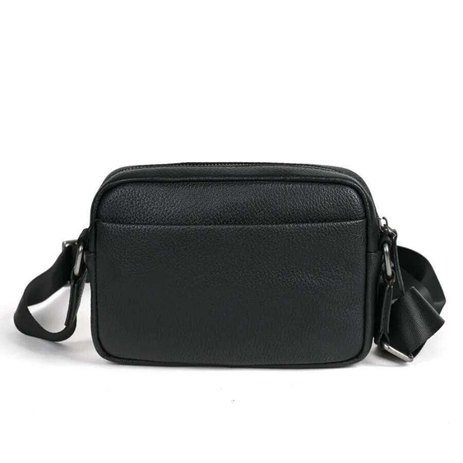 Fashion Genuine Men Women Messenger Bag Real Cow Leather Small Shoulder Crossbody Bags MINI Tablet Hasp Handbag