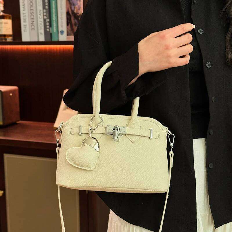 Premium Nappa Leather Handbag For Women Crossbody Shoulder Bag Soft Designer Tote Purse