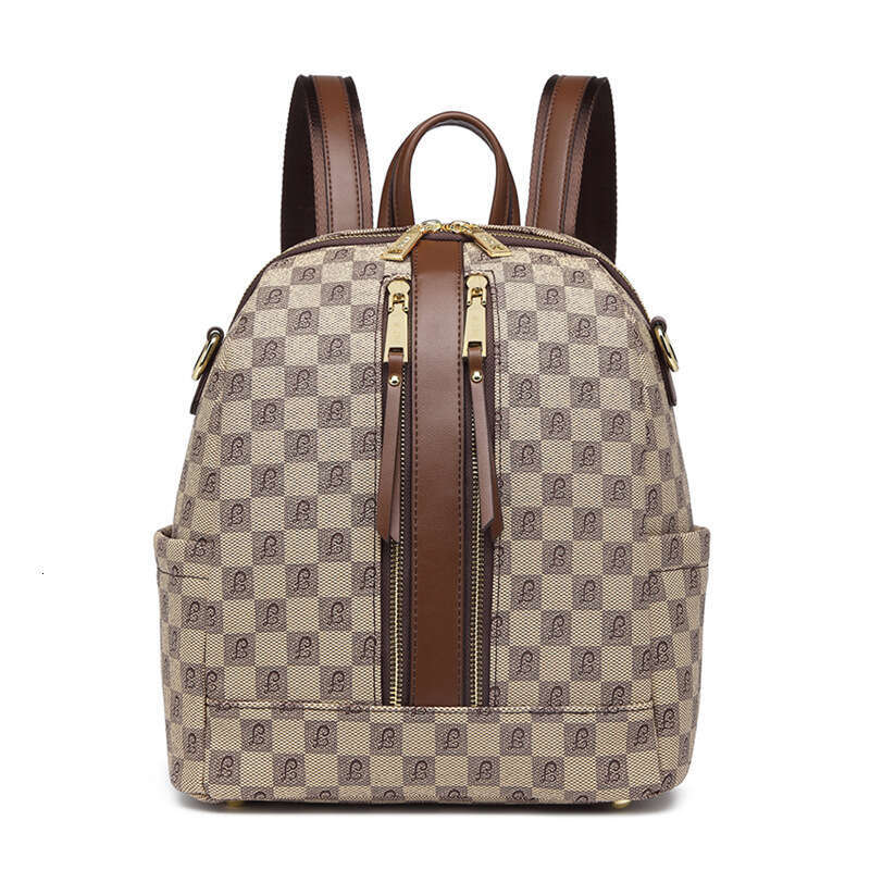 2025 New Trendy Womens Backpack School Mommy Large Capacity Travel Bag Casual Versatile Back Pack Bag