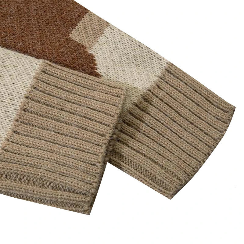 Vintage Cardigan Oversized Sweater Japanese Harajuku Cartoon Women Knitted Hip Hop Streetwear Loose Knitwear Tops 250819