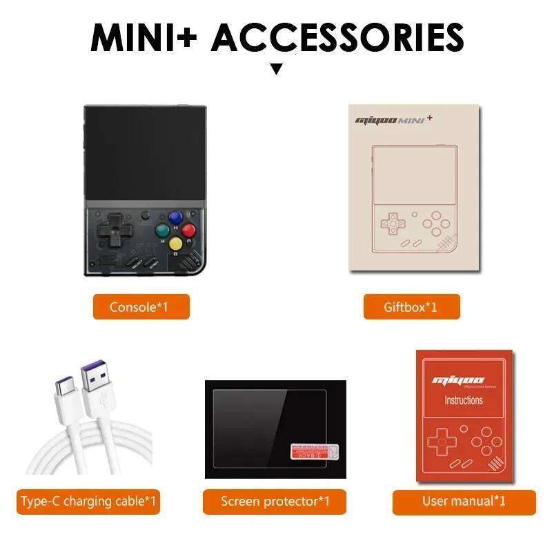 MIYOO Mini Plus Portable Retro Handheld V IPS Screen Classic Video Game Console Linux System Children S Gift
