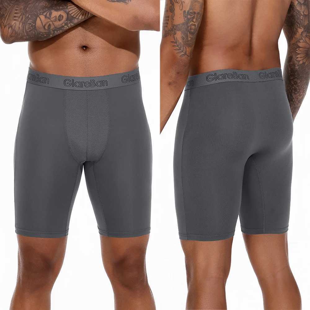 5pcs Set Long Leg Sports Quick-Dry Brand Boxer Shorts for Men Underwear Male Underpants Briefs Boxer Shorts Slips Soft Panties W250819