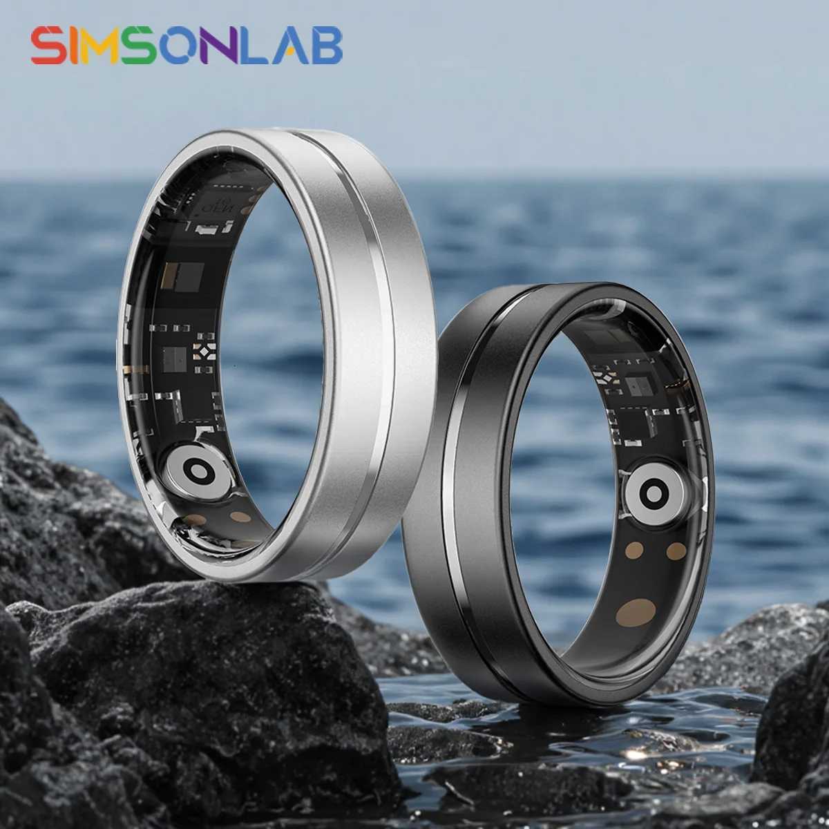 New Smart Ring Sleep Health Monitoring 5ATM Waterproof Big Battery Multiple Sports Modes Smart Rings for Men Women Fashion Gifts W250819