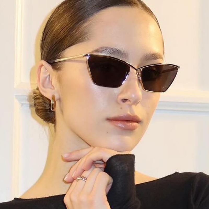 Designer Sunglasses For Women Sunglasses UV400 Protection Eye Cat Sunglasses Luxury Polarized Goggle Pilot Alloy Frame Eyewear P3021