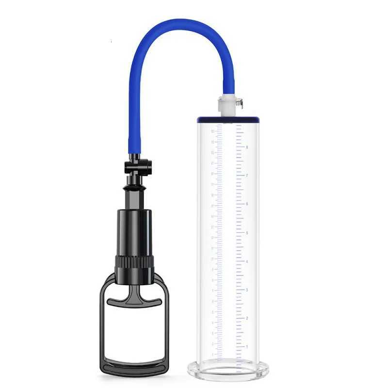 Vacuum Suction Penis Pump High-End Acrylic Sexy Pressing Cylinder Mens Endurance Trainer TensionerXJ250819