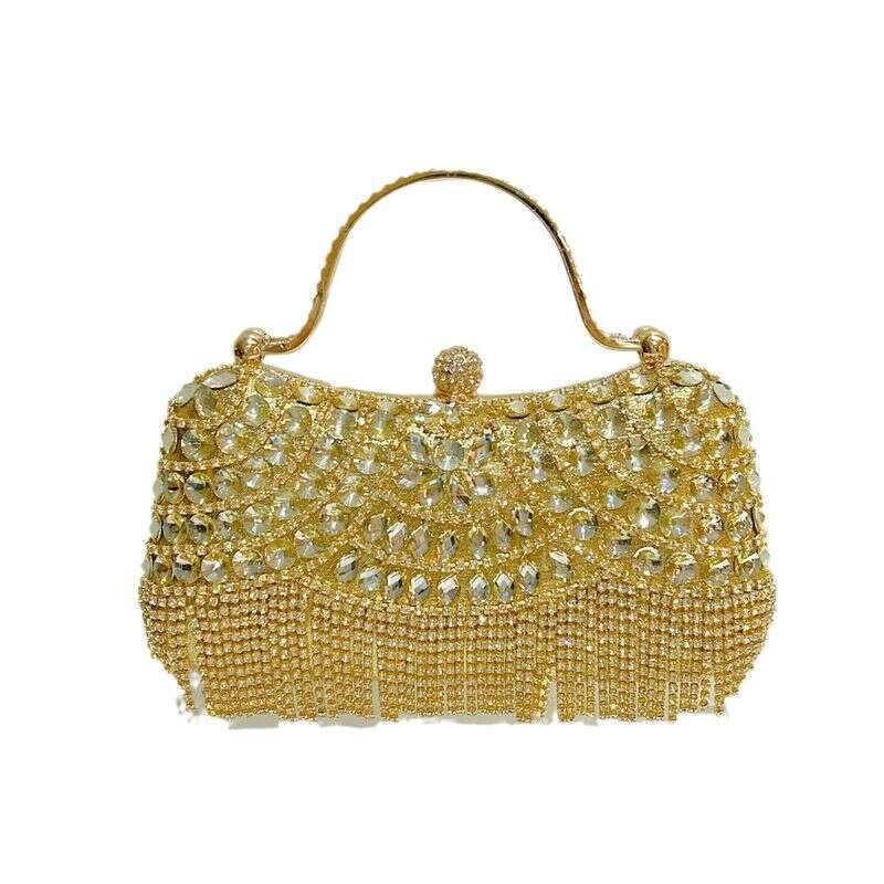 Tassel Evening Bag, Birthday Wedding Single Cross Shoulder Banquet Bag
