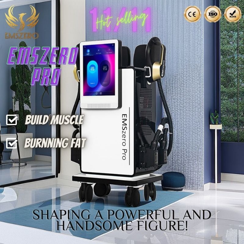Professional EMS 6500W RF Machine Hi-EMT Body Sculpting Fat Burning Slimming Beauty Equipment