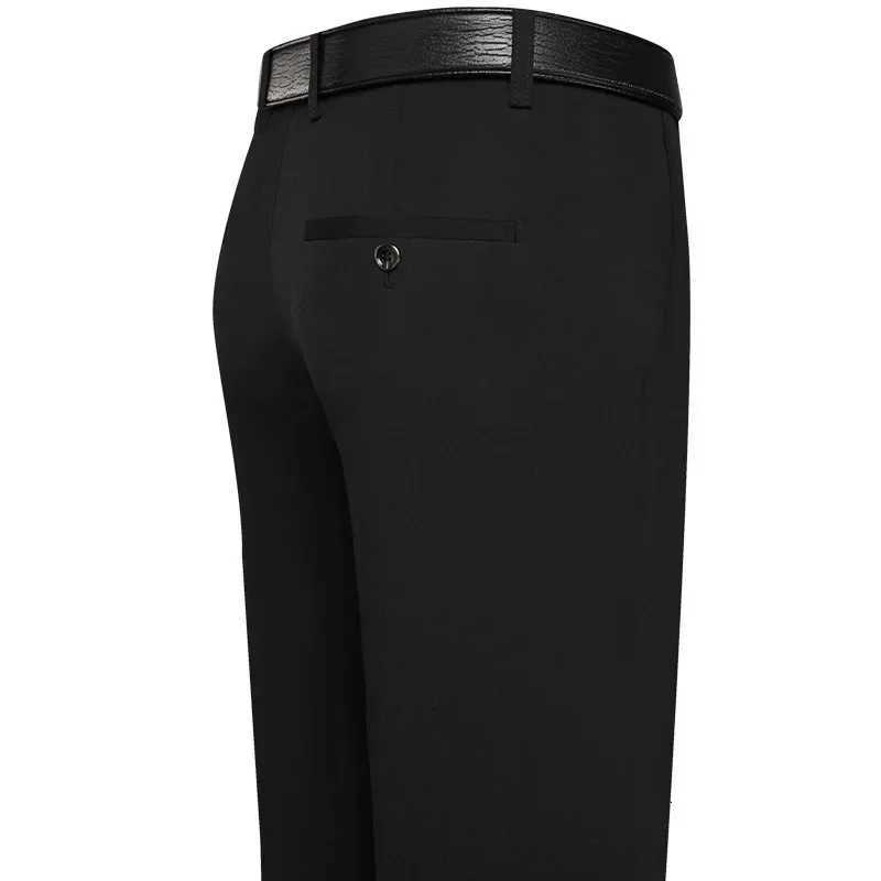 Summer Thin Casual Trousers Business Mens Loose Fit Other Material Middle-Aged Father Casual Pants Office Work Trousers W250819