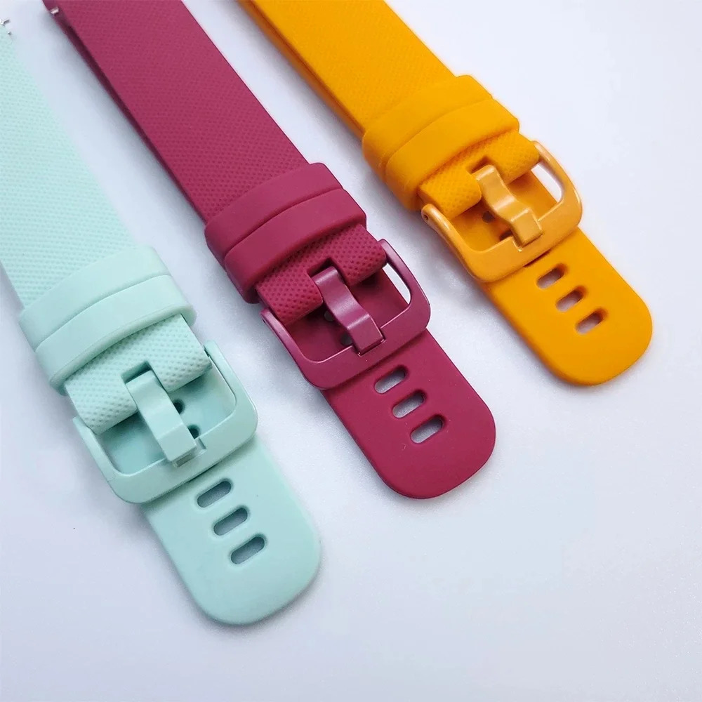 Silicone Strap For Venu 3 Band Forerunner 265 255 245 Music Vivoactive 4 Bands Venu Sq 2 Plus Bracelet 20mm 22mm 250818
