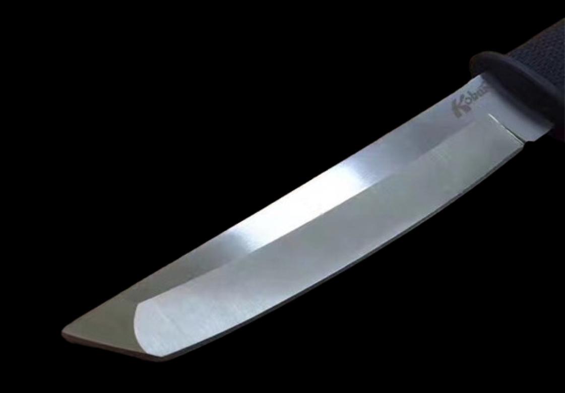 New Arrival 17T KOBUN Survival Stright knife Tanto Point Satin Blade Utility Fixed Blade Knife Hunting hand Tools9373230