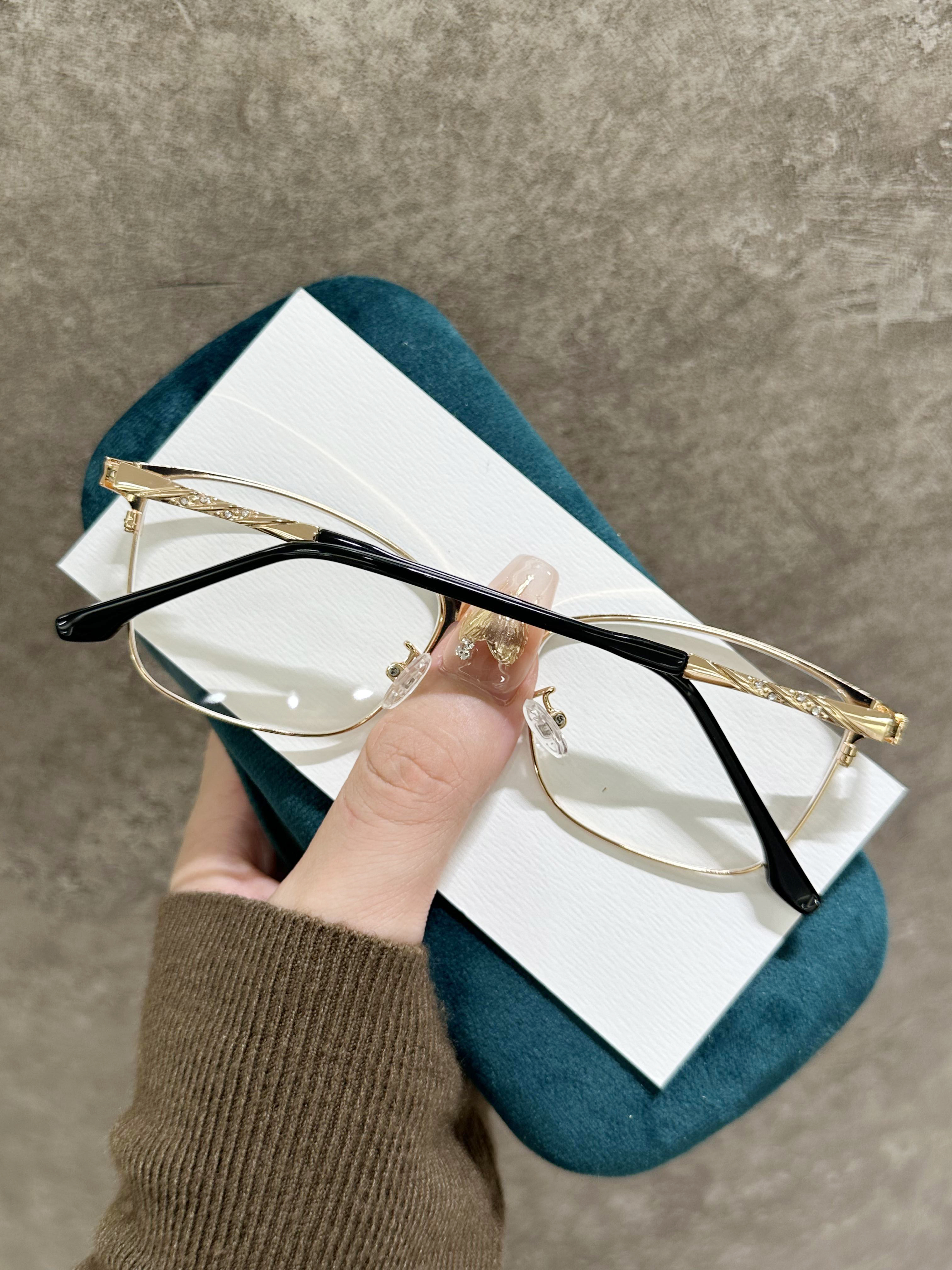 New fashionable business casual retro metal eyeglass frames G95-291